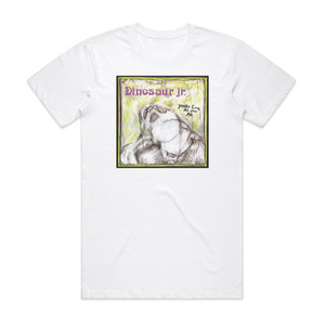 Dinosaur Jr Youre Living All Over Me Album Cover T-Shirt White Dinosaur Jr Youre Living All Over Me Album Cover T-Shirt White