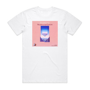 David Arkenstone Valley In The Clouds Album Cover T-Shirt White David Arkenstone Valley In The Clouds Album Cover T-Shirt White