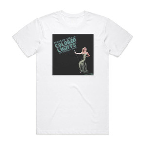 Debbie Gibson Colored Lights The Broadway Album Album Cover T-Shirt White Debbie Gibson Colored Lights The Broadway Album Album Cover T-Shirt White