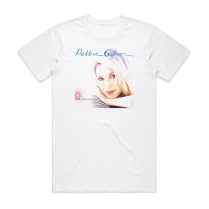 Debbie Gibson Think With Your Heart Album Cover T-Shirt White Debbie Gibson Think With Your Heart Album Cover T-Shirt White