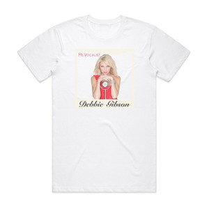 Debbie Gibson Ms Vocalist Album Cover T-Shirt White Debbie Gibson Ms Vocalist Album Cover T-Shirt White