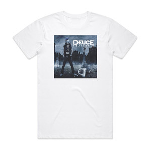Deuce Nine Lives Album Cover T-Shirt White