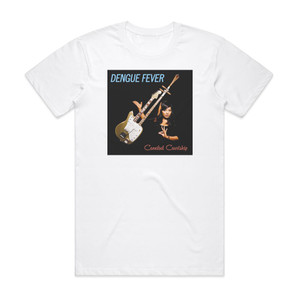Dengue Fever Cannibal Courtship Album Cover T-Shirt White Dengue Fever Cannibal Courtship Album Cover T-Shirt White