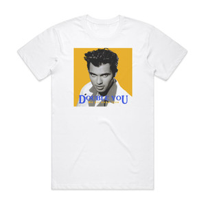 Double You We All Need Love Album Cover T-Shirt White Double You We All Need Love Album Cover T-Shirt White