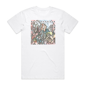 Devin Townsend Ass Sordid Demos Ii Album Cover T-Shirt White Devin Townsend Ass Sordid Demos Ii Album Cover T-Shirt White