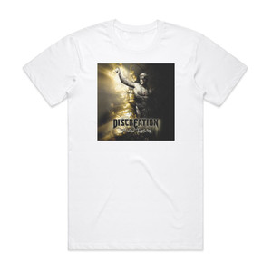 Discreation Withstand Temptation Album Cover T-Shirt White Discreation Withstand Temptation Album Cover T-Shirt White