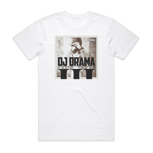 DJ Drama Third Power Album Cover T-Shirt White