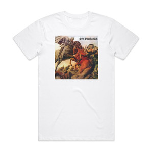 Der Blutharsch The Pleasures Received In Pain Album Cover T-Shirt White Der Blutharsch The Pleasures Received In Pain Album Cover T-Shirt White