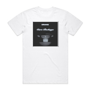 Drake Care Package Album Cover T-Shirt White Drake Care Package Album Cover T-Shirt White