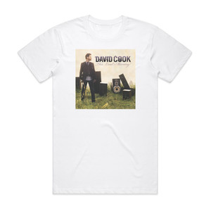 David Cook This Loud Morning Album Cover T-Shirt White David Cook This Loud Morning Album Cover T-Shirt White