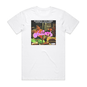 Don Cherry Actions Album Cover T-Shirt White Don Cherry Actions Album Cover T-Shirt White