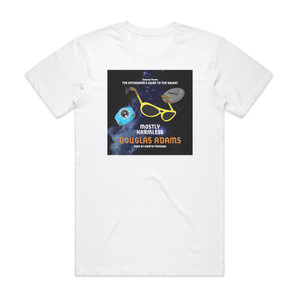 Douglas Adams Mostly Harmless Album Cover T-Shirt White