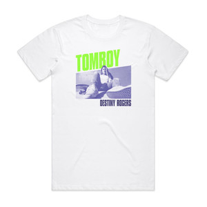 Destiny Rogers Tomboy Album Cover T-Shirt White
