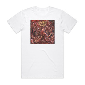 Disfigurement of Flesh Herbarium With Grotesque Necrotic Malformations Album Cover T-Shirt White