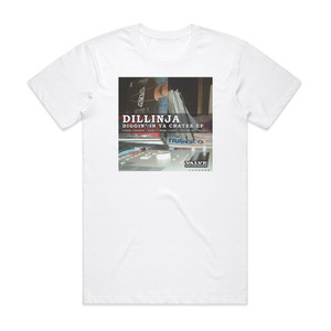 Dillinja Diggin In Ya Crates Ep Album Cover T-Shirt White