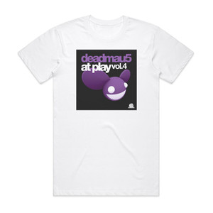 deadmau5 At Play Volume 4 Album Cover T-Shirt White deadmau5 At Play Volume 4 Album Cover T-Shirt White