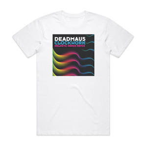deadmau5 Clockwork Album Cover T-Shirt White deadmau5 Clockwork Album Cover T-Shirt White