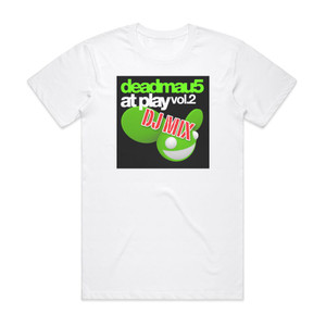 deadmau5 At Play Vol 2 Album Cover T-Shirt White deadmau5 At Play Vol 2 Album Cover T-Shirt White