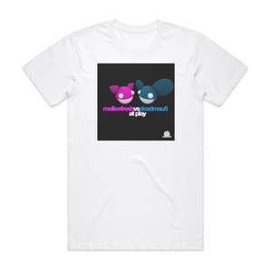 deadmau5 At Play 4 Album Cover T-Shirt White deadmau5 At Play 4 Album Cover T-Shirt White