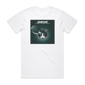 deadmau5 Album Title Goes Here Album Cover T-Shirt White deadmau5 Album Title Goes Here Album Cover T-Shirt White