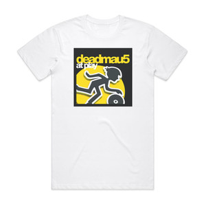 deadmau5 At Play Album Cover T-Shirt White deadmau5 At Play Album Cover T-Shirt White