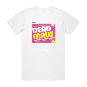 deadmau5 Mixmag Presents Tech Trance Electro Madness Album Cover T-Shirt White deadmau5 Mixmag Presents Tech Trance Electro Madness Album Cover T-Shirt White