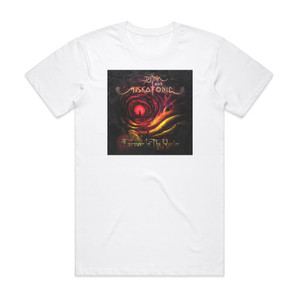 Djinn and Miskatonic Forever In The Realm Album Cover T-Shirt White Djinn and Miskatonic Forever In The Realm Album Cover T-Shirt White