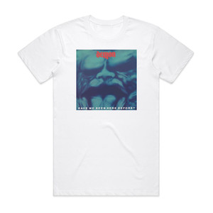 Demon Have We Been Here Before Album Cover T-Shirt White Demon Have We Been Here Before Album Cover T-Shirt White