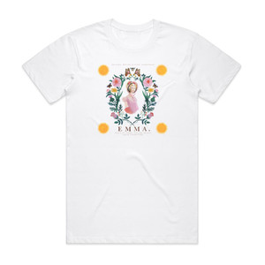 David Schweitzer Emma Album Cover T-Shirt White David Schweitzer Emma Album Cover T-Shirt White