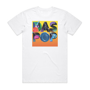 Das Pop Das Pop Album Cover T-Shirt White