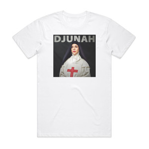 Djunah Ex Voto Album Cover T-Shirt White Djunah Ex Voto Album Cover T-Shirt White