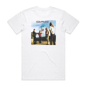 D-A-D Everything Glows Album Cover T-Shirt White D-A-D Everything Glows Album Cover T-Shirt White
