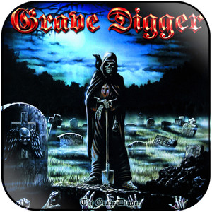 Grave Digger The Grave Digger Album Cover Sticker Grave Digger The Grave Digger Album Cover Sticker