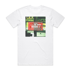Die Toten Hosen Im Auftrag Des Herrn Album Cover T-Shirt White Die Toten Hosen Im Auftrag Des Herrn Album Cover T-Shirt White