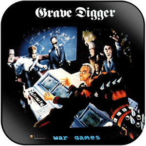 Grave Digger War Games Album Cover Sticker