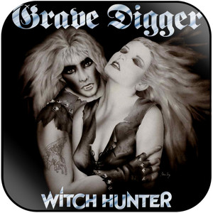 Grave Digger Witch Hunter Album Cover Sticker