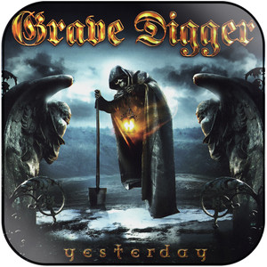 Grave Digger Yesterday Album Cover Sticker Grave Digger Yesterday Album Cover Sticker