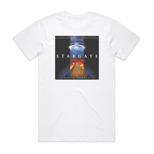 David Arnold Stargate Album Cover T-Shirt White David Arnold Stargate Album Cover T-Shirt White