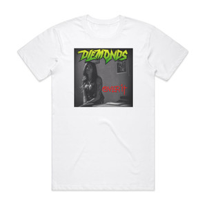 Diemonds Over It Album Cover T-Shirt White Diemonds Over It Album Cover T-Shirt White