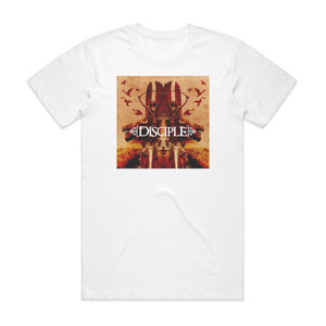 Disciple Disciple Album Cover T-Shirt White Disciple Disciple Album Cover T-Shirt White