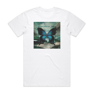Elis Dark Clouds In A Perfect Sky Album Cover T-Shirt White Elis Dark Clouds In A Perfect Sky Album Cover T-Shirt White