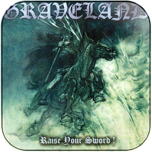 Graveland Raise Your Sword Album Cover Sticker Graveland Raise Your Sword Album Cover Sticker