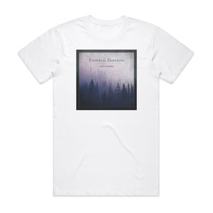 Ethereal Darkness Smoke And Shadows Album Cover T-Shirt White Ethereal Darkness Smoke And Shadows Album Cover T-Shirt White