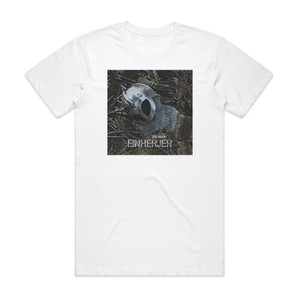 Einherjer Spre Vingene Album Cover T-Shirt White Einherjer Spre Vingene Album Cover T-Shirt White
