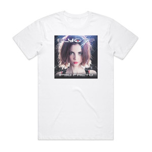 Elyose Ipso Facto Album Cover T-Shirt White Elyose Ipso Facto Album Cover T-Shirt White