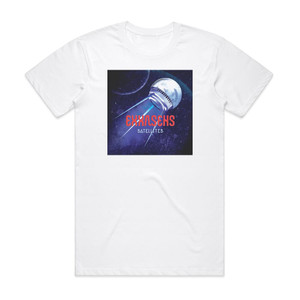 EXXASENS Satellites Album Cover T-Shirt White EXXASENS Satellites Album Cover T-Shirt White