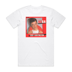 Eddy Huntington Ussr Album Cover T-Shirt White