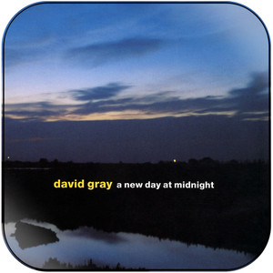 David Gray A New Day At Midnight Album Cover Sticker David Gray A New Day At Midnight Album Cover Sticker