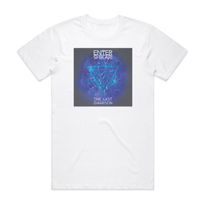 Enter Shikari The Last Garrison Album Cover T-Shirt White Enter Shikari The Last Garrison Album Cover T-Shirt White