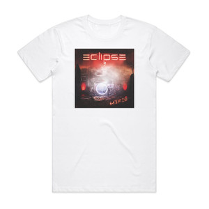 Eclipse Wired Album Cover T-Shirt White Eclipse Wired Album Cover T-Shirt White